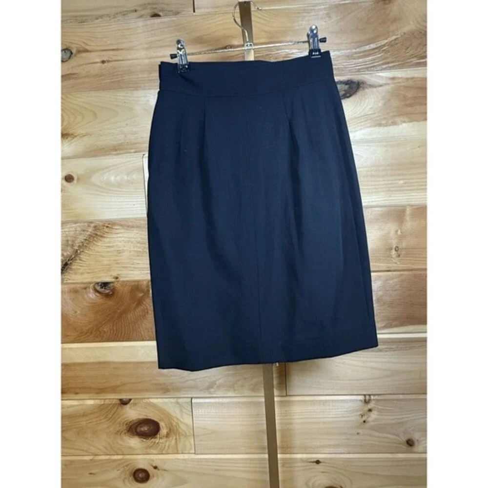 State Of‎ Claude Montana NWT Vintage Skirt Black Women’s Size 6 Made In Italy